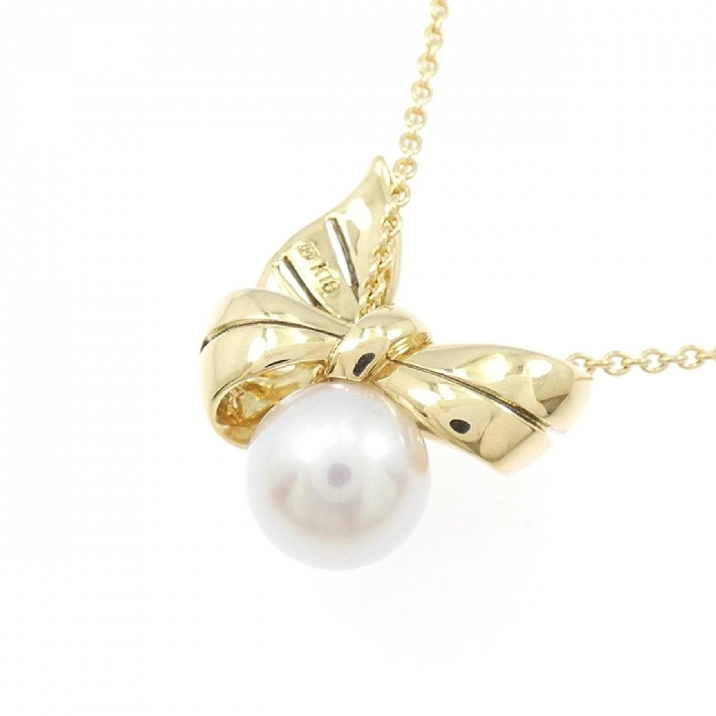 Mikimoto Ju Du Ruban Dây Chuyền 7.9mm - Hàng hiệu Chính hãng 840017