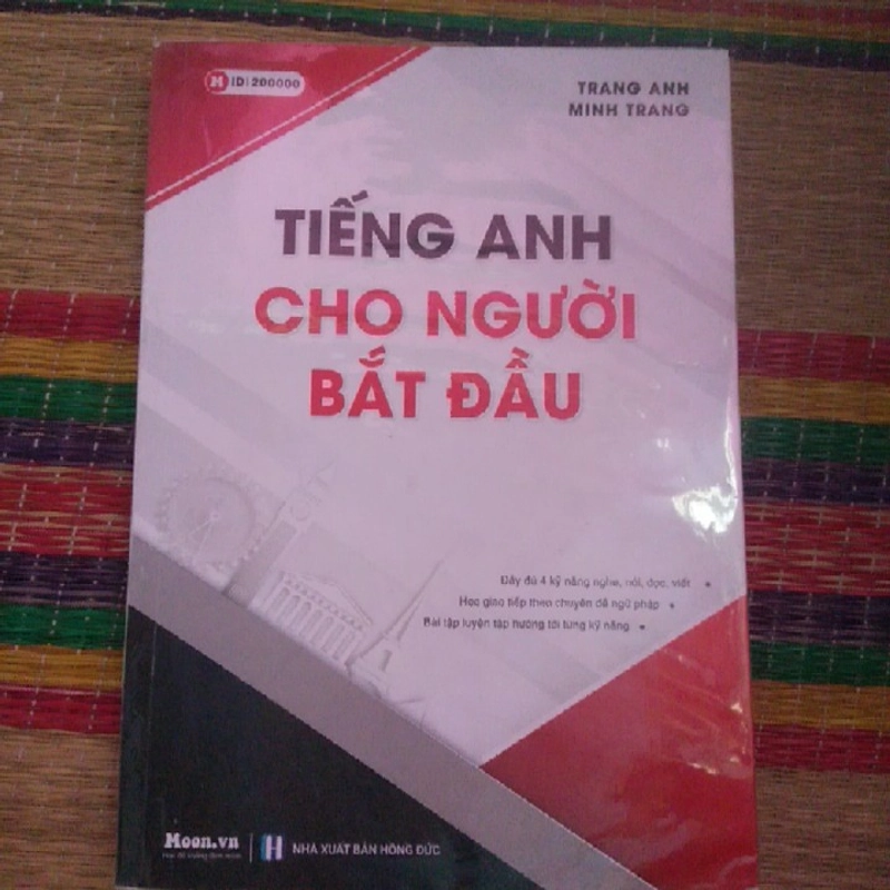 Tiếng Anh cho người mới bắt đầu còn khá mới có bao bìa  223928