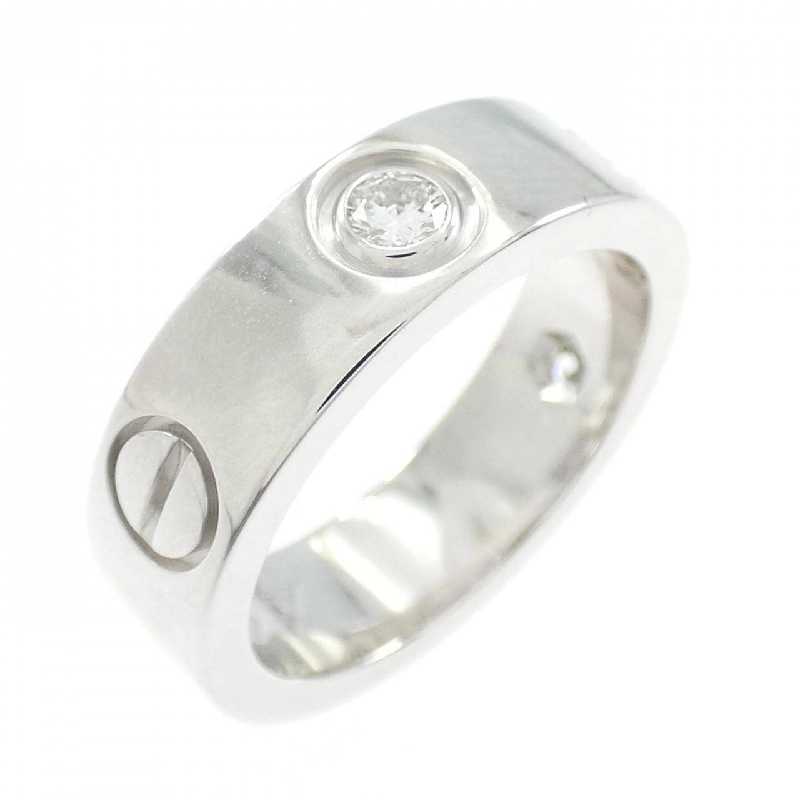 Nhẫn Cartier Love Half Diamond - Hàng hiệu Authentic 835681