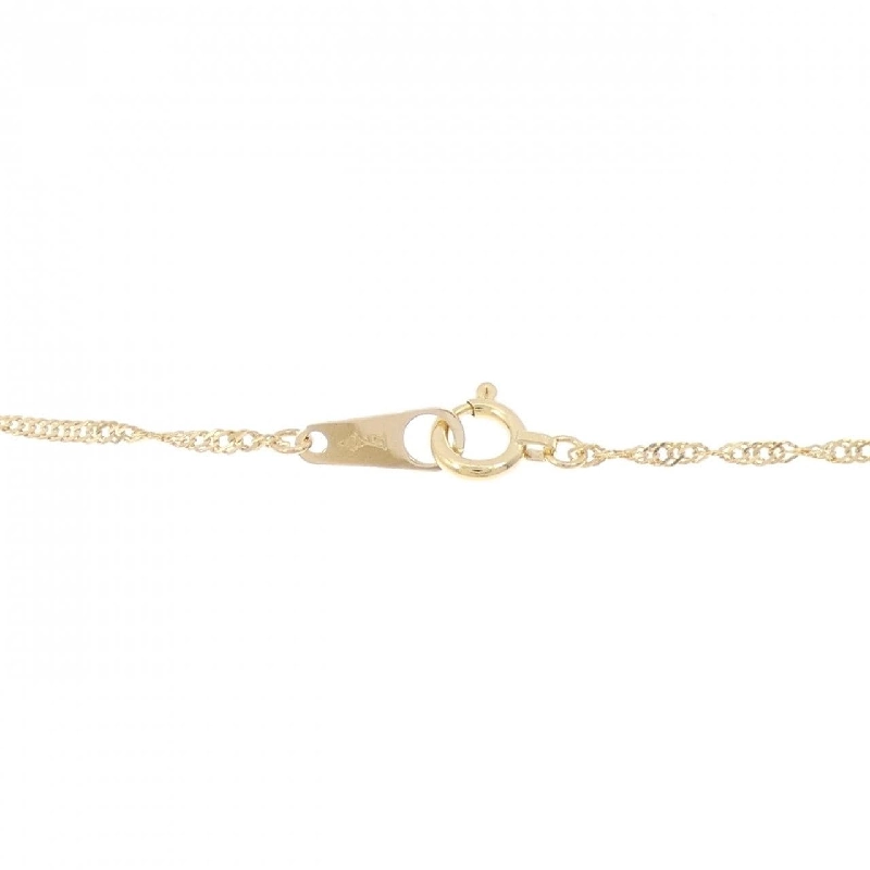 K18YG 2WAY Hoa Hồng Kim Cương Dây Chuyền 0.12CT - Hàng hiệu Chính hãng 860021