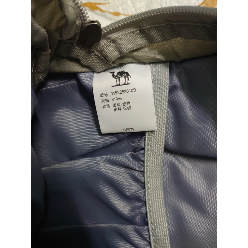Balo camel 12L màu xám hàng như mới 503705