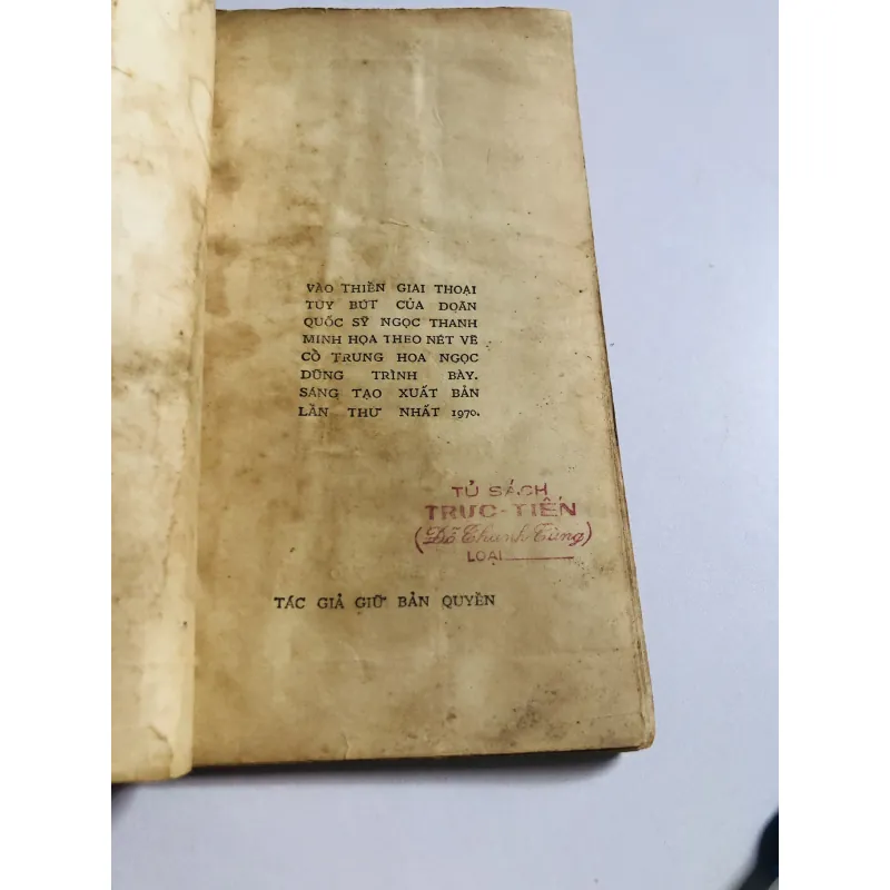 VÀO THIỀN ( Doãn Quốc Sỹ) 1970 776932