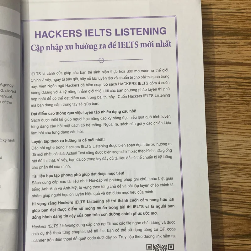 Hackers ielts listening 936958