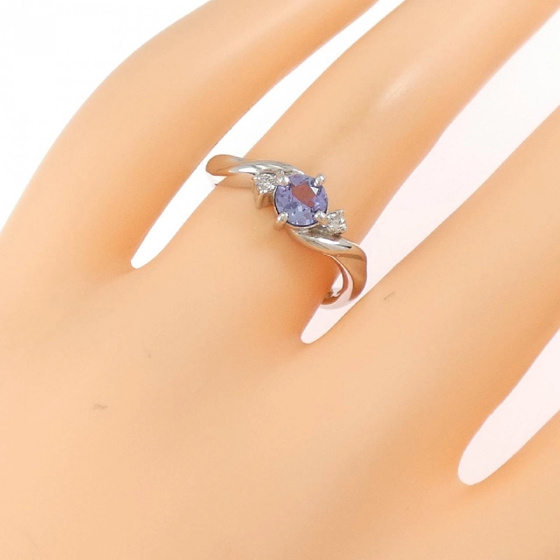 Nhẫn Tanzanite PT900 - Hàng hiệu Authentic 855511