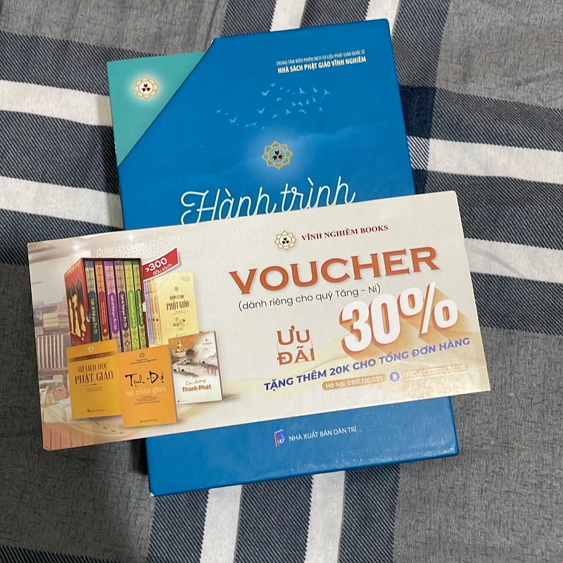 Sách Phật giáo - Hành trình tu học - mới 549880