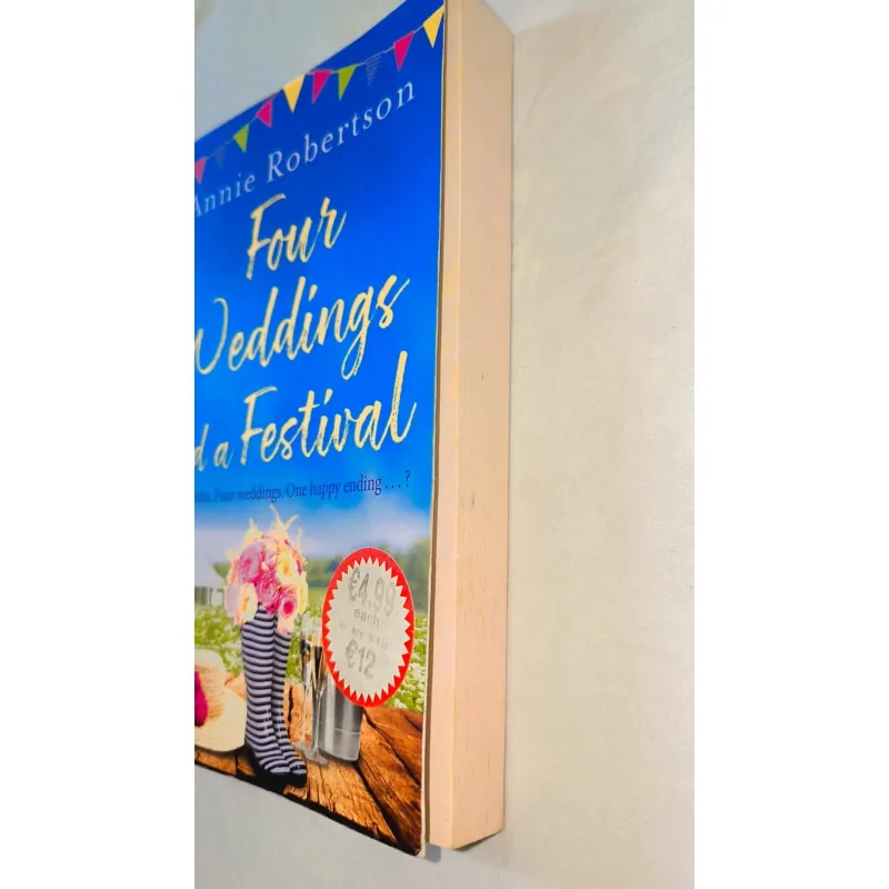 Romance / Contemporary Fiction – Annie Robertson | FOUR WEDDINGS AND A FESTIVAL 749575