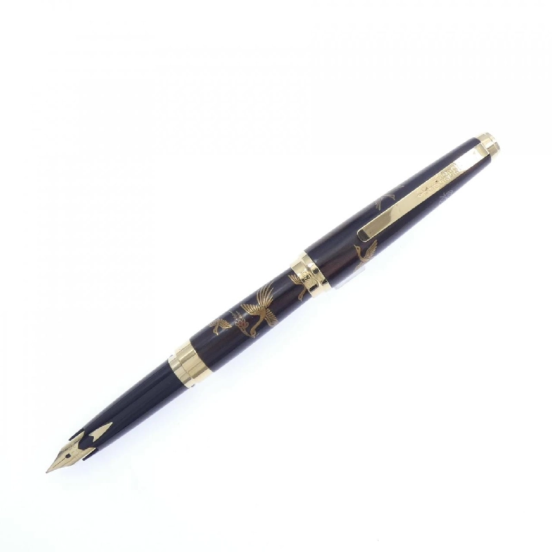 Bút máy Seiko Kaga Maki-e Đen Cổ Điển - Hàng hiệu Authentic 881006