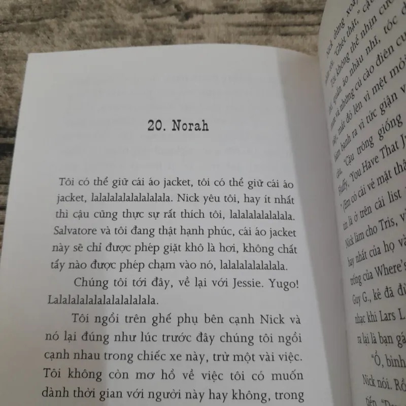 Tiểu thuyết Tình ca cho Nick và Norah. Tg Rachel Cohn & Levithan 763691