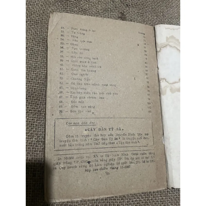 Thơ Nguyễn Bính - sách bao cấp  707930