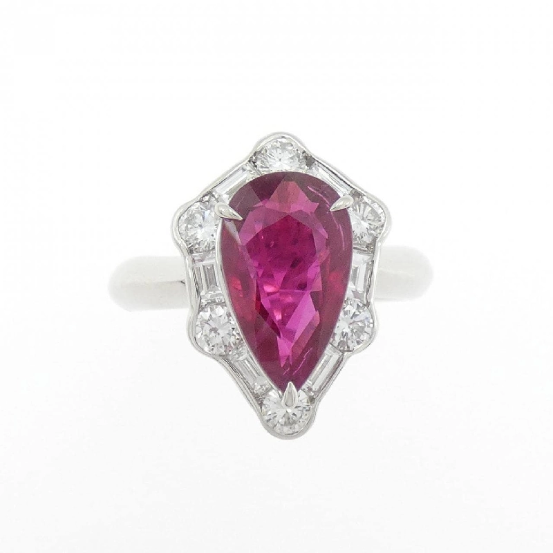 Nhẫn ruby PT900 3.38CT xuất xứ từ Myanmar 671448