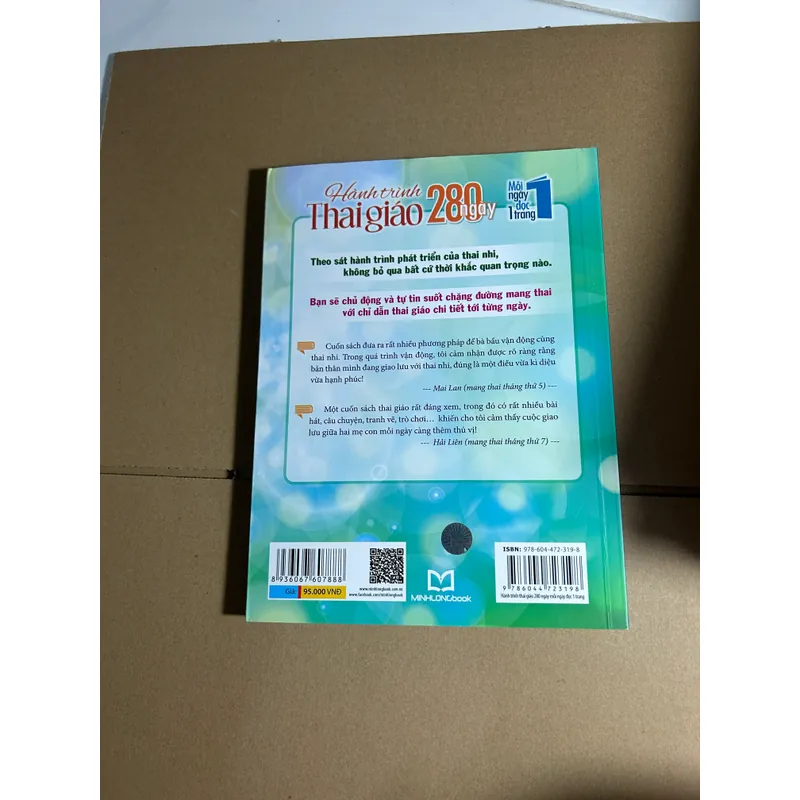 Hành trình thai giáo 280 ngày mỗi ngày đọc một trang 732486