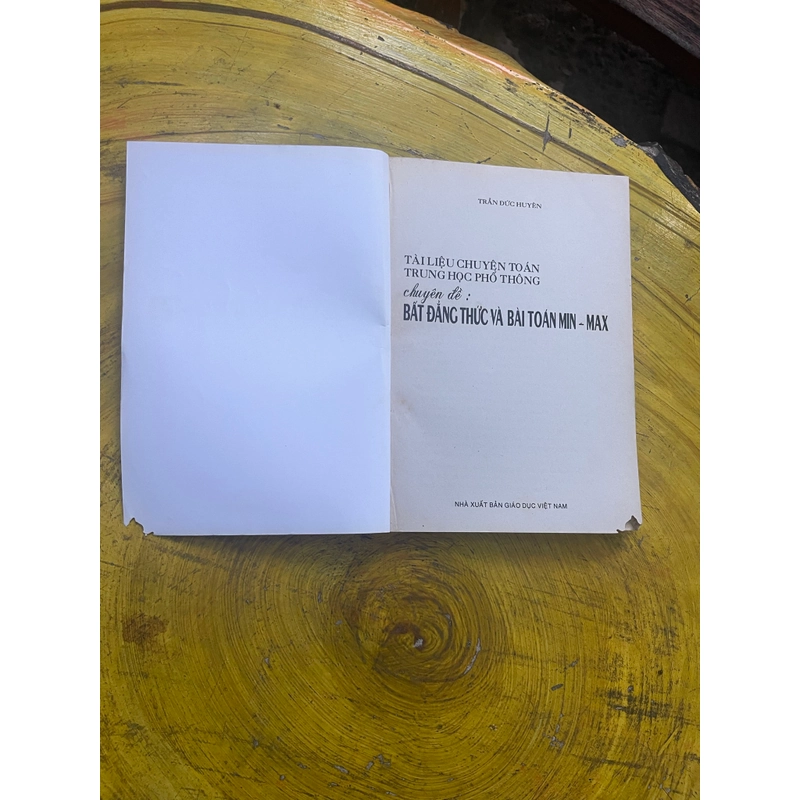 TÀI LIỆU CHUYÊN TOÁN THPT CHUYÊN ĐỀ : BẤT ĐẲNG THỨC VÀ BÀI TOÁN MIN- MAX- TRẦN ĐỨC HUYÊN 549061