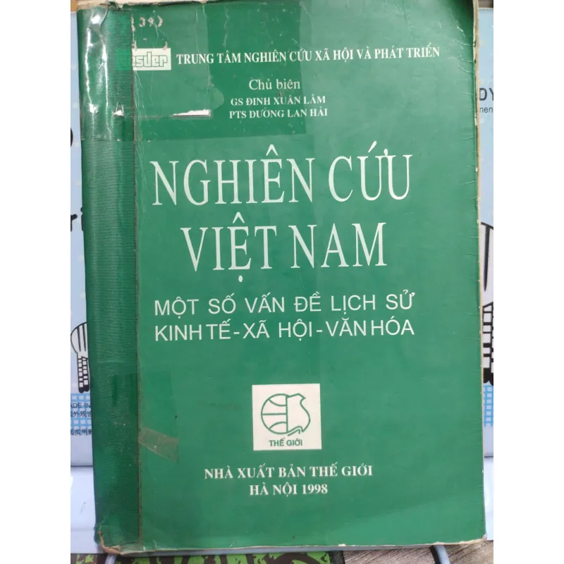 Sách: Nghiên cứu Việt Nam - một số vấn đề lịch sử kinh tế văn hoá xã hội (A3) 598387