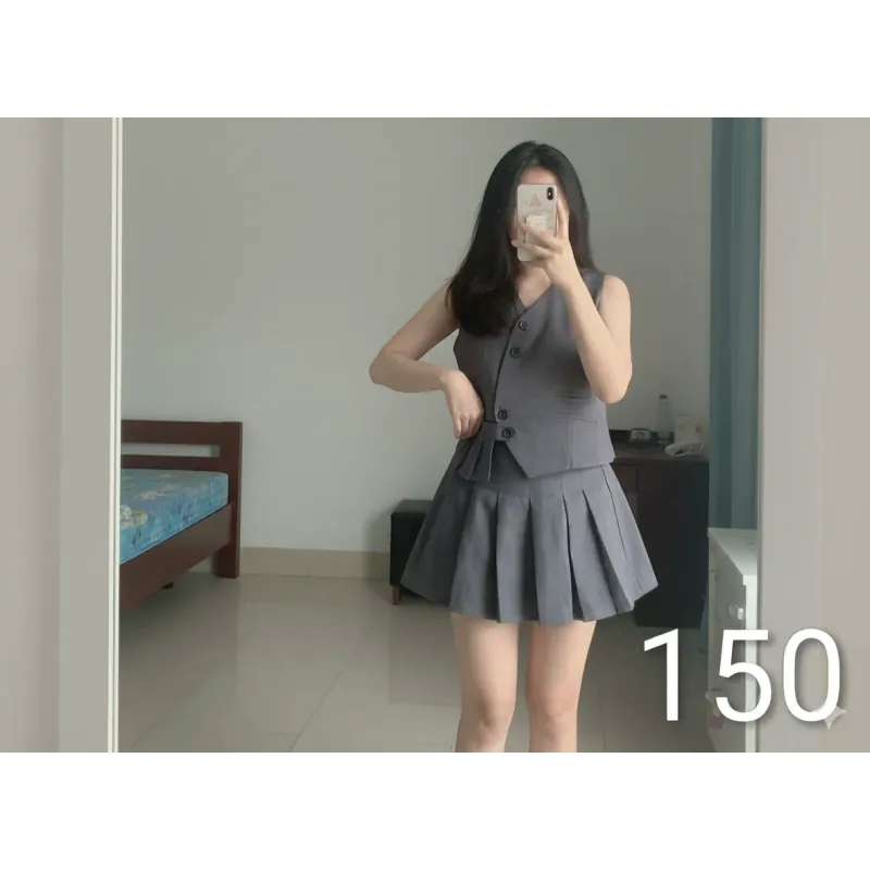 Set bộ váy áo size M mặc Tết cực xinh 748181