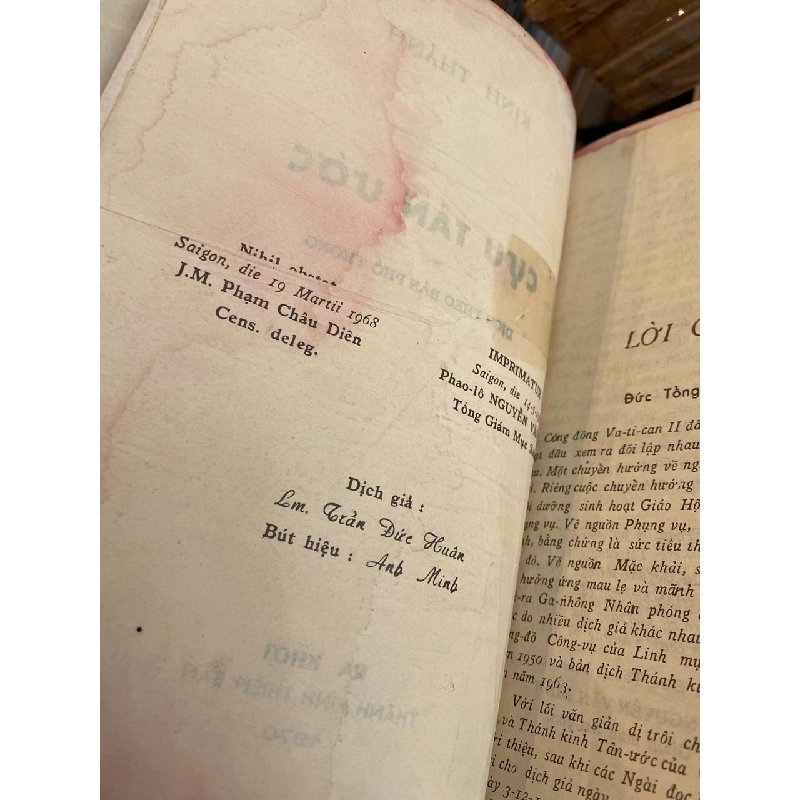 Kinh Thánh cựu tân ước - Lm Trần Đức Huân dịch 762341