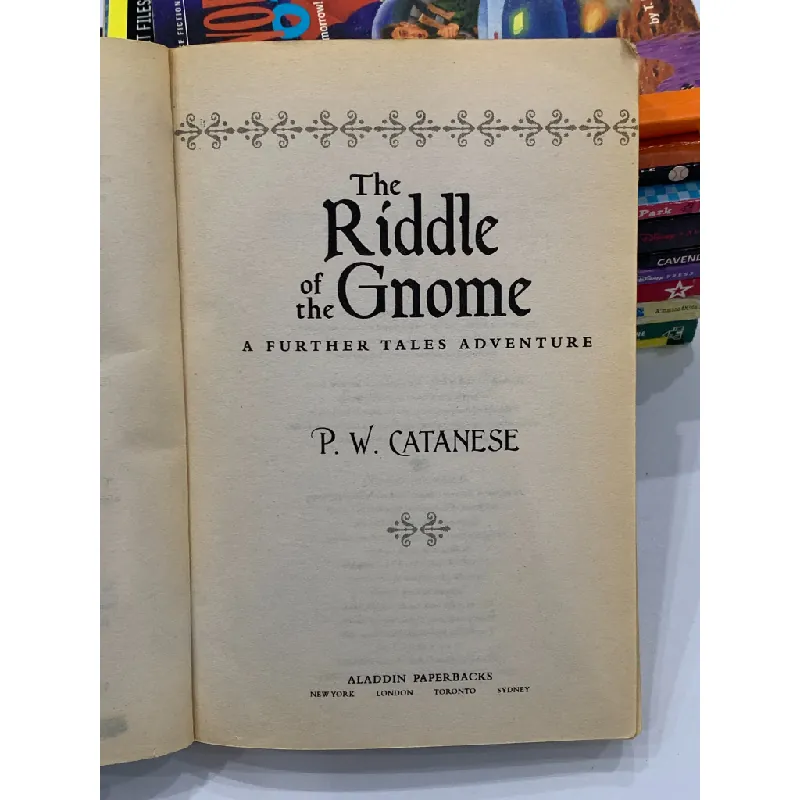 The Riddle of the Gnome – P. W. Catanese 559589