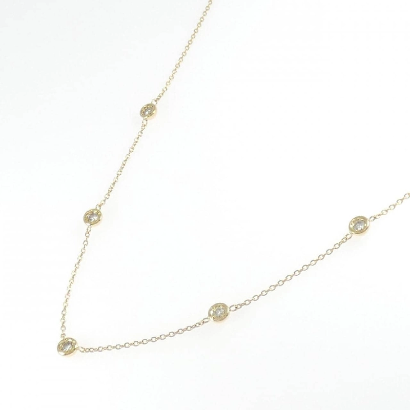 K18YG Dây chuyền kim cương 0.50CT - Hàng hiệu Chính hãng 857303