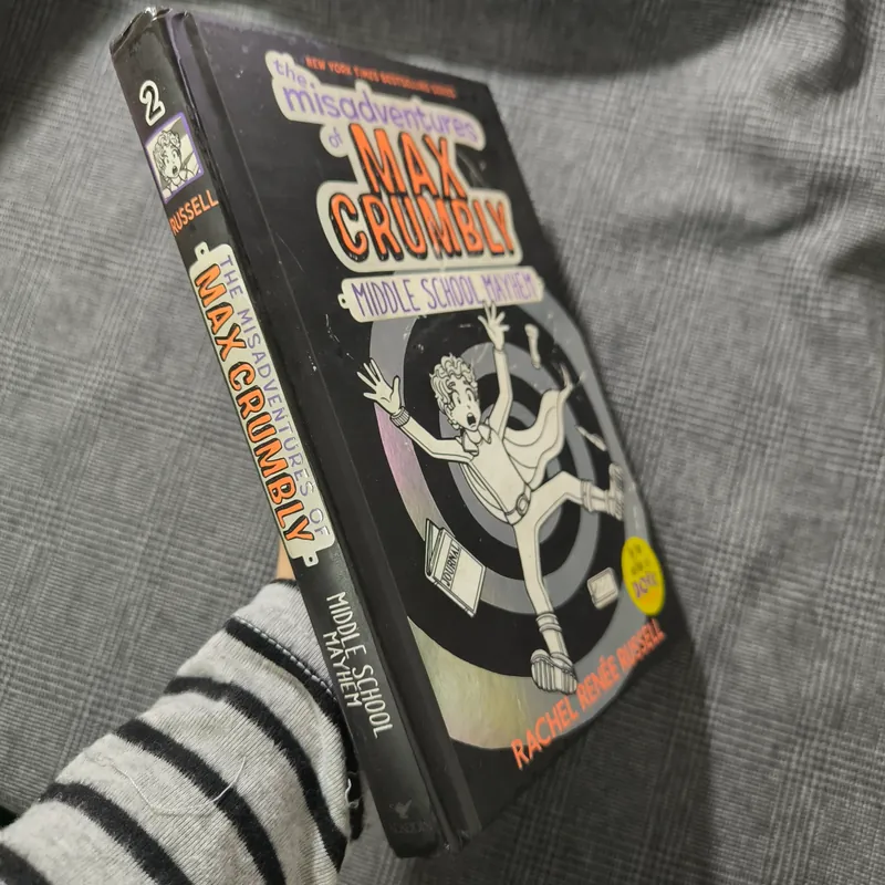 (Hardback) The Misadventures of Max Crumbly (Book 2) - Middle School Mayhem 712500