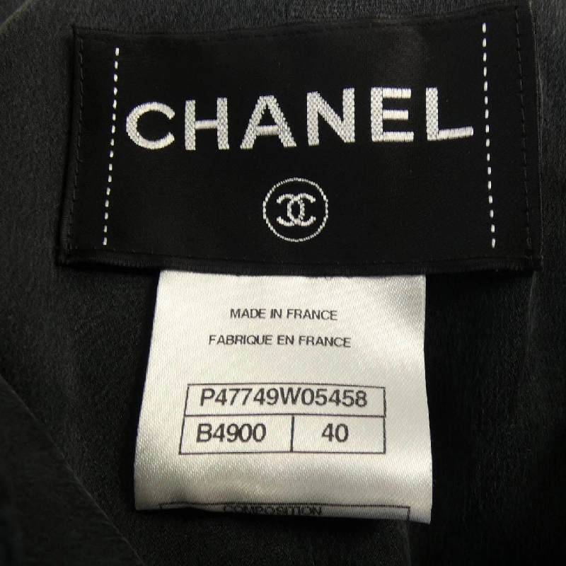 Jacket không cổ CHANEL P47749W05458 627760