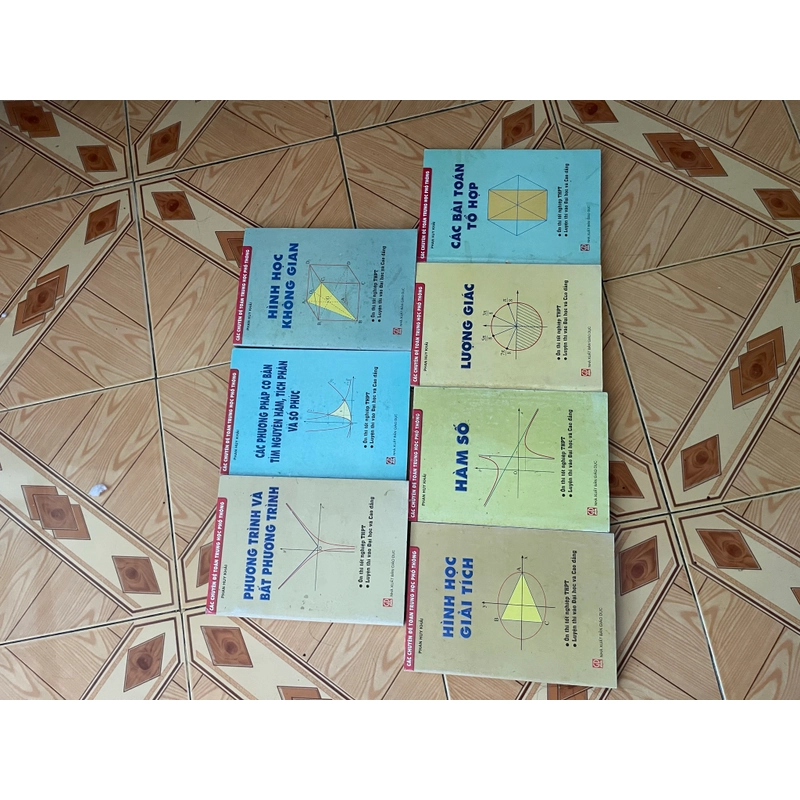 CÁC CHUYÊN ĐỀ TOÁN TRUNG HỌC PHỔ THÔNG 7 cuốn )- GS. PHAN HUY KHẢI 543330