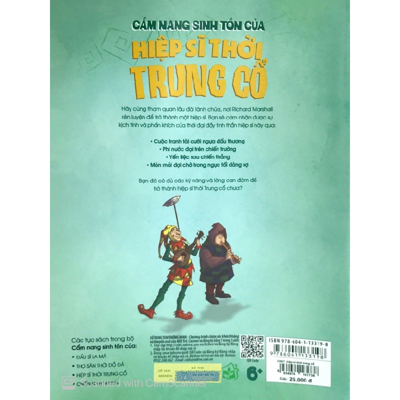 Cẩm Nang Sinh Tồn Của Hiệp Sĩ Thời Trung Cổ - Anita Ganeri 137379