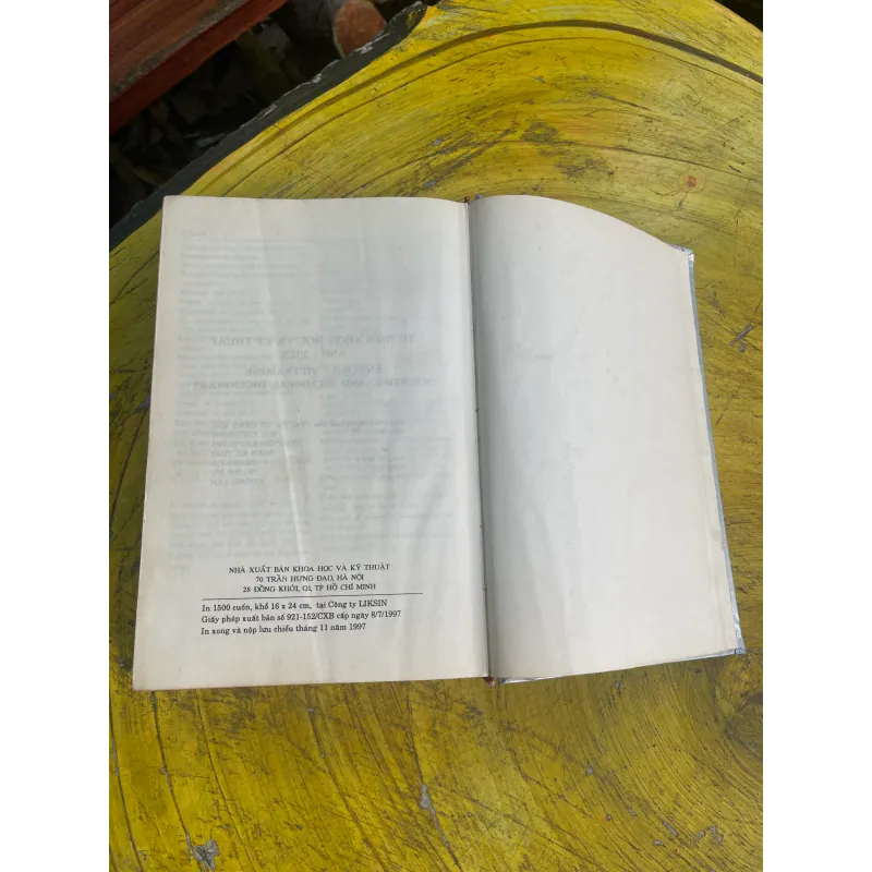 TỪ ĐIỂN KHOA HỌC VÀ KỸ THUẬT ANH - VIỆT & TỪ ĐIỂN KỸ THUẬT TỔNG HỢP ANH - VIỆT 730622