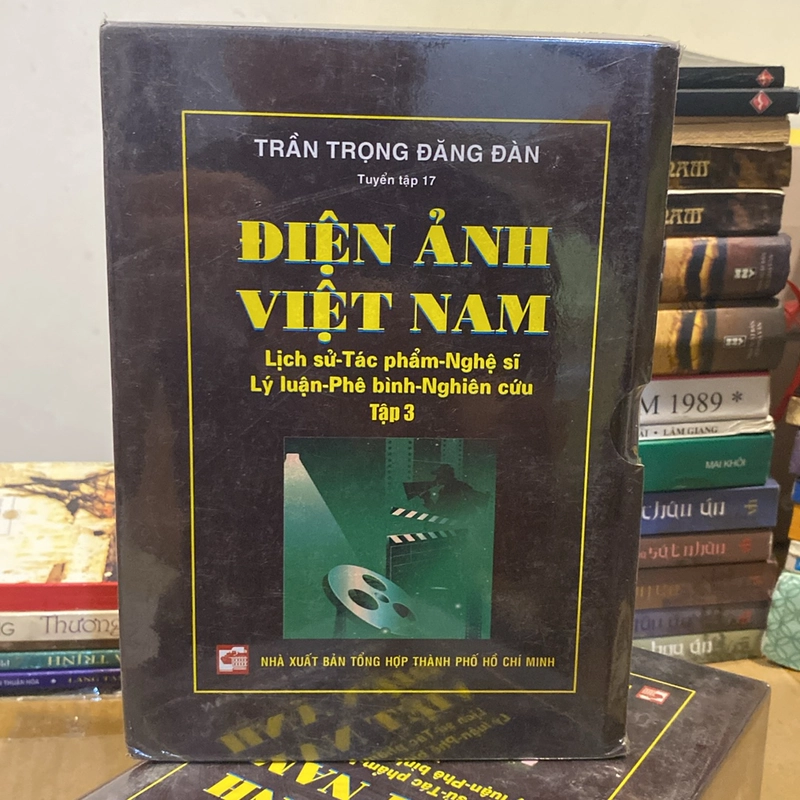 ĐIỆN ẢNH VIỆT NAM, TRẦN TRỌNG ĐĂNG ĐÀN, TRỌN BỘ 4 TẬP, NGUYÊN MÀNG NILON CHƯA SỬ DỤNG 520886