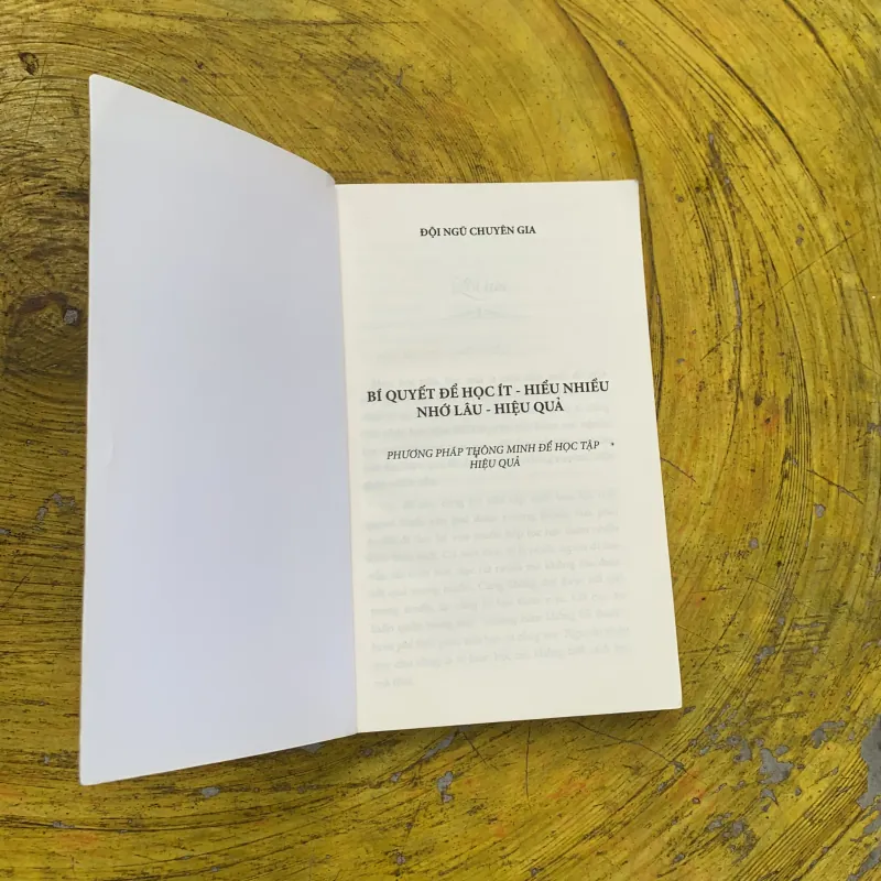  BÍ QUYẾT ĐỂ HỌC ÍT-HIỂU NHIỀU-NHỚ LÂU-HIỆU QUẢ- ĐỘI NGŨ CHUYÊN GIA BIÊN SOẠN 753212