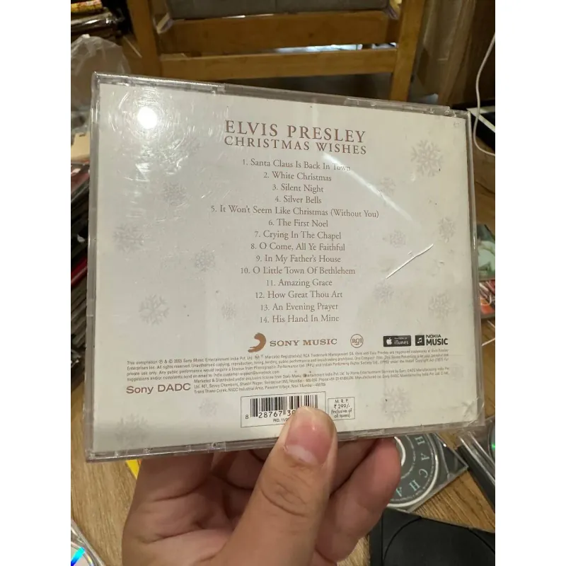 Elvis Presley Blue Christmas Original CD Album 996342