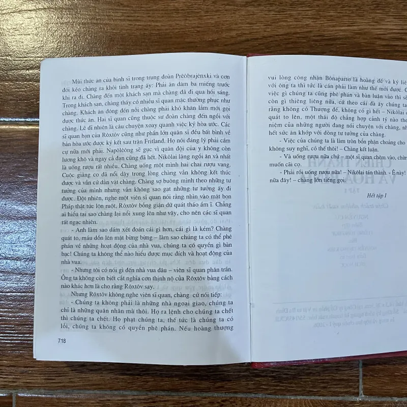 Chiến Tranh và Hoà Bình tập 1 (k3) 974689