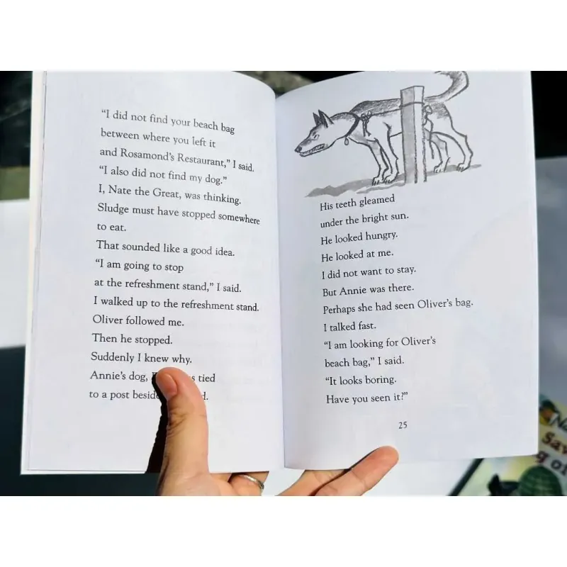 Sách - Nate the Great – Full 30 quyển tặng file nghe, Sách nhập trung nguyên hộp siêu đẹp 780454