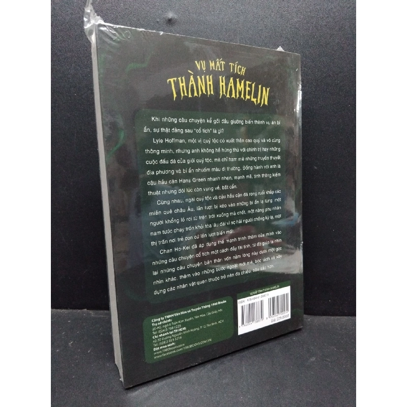 Vụ mất tích thành Hamelin Chan Ho-Kei mới 100% HCM.ASB2310 917827