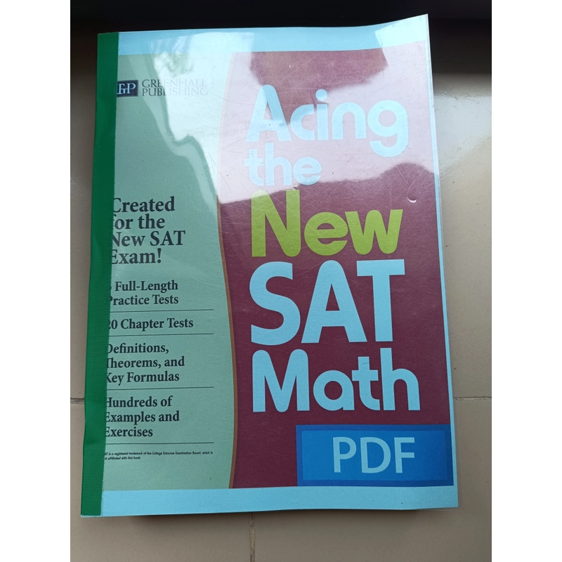 Bộ sách luyện SAT 522580
