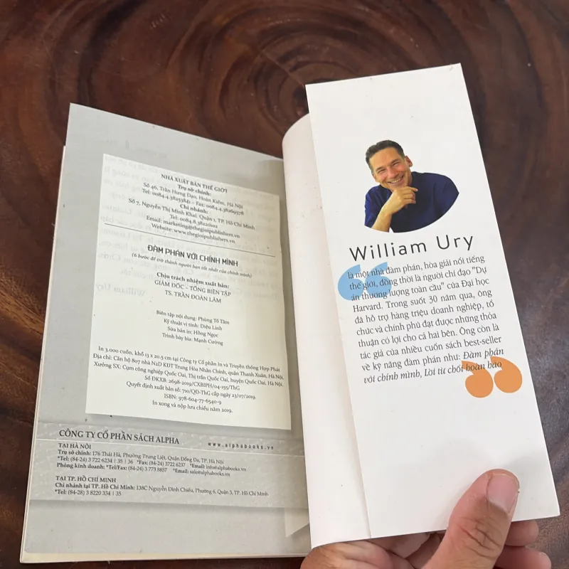 II Sách Kỹ Năng: Đàm Phán Với Chính Mình - William Ury - 2019 996226