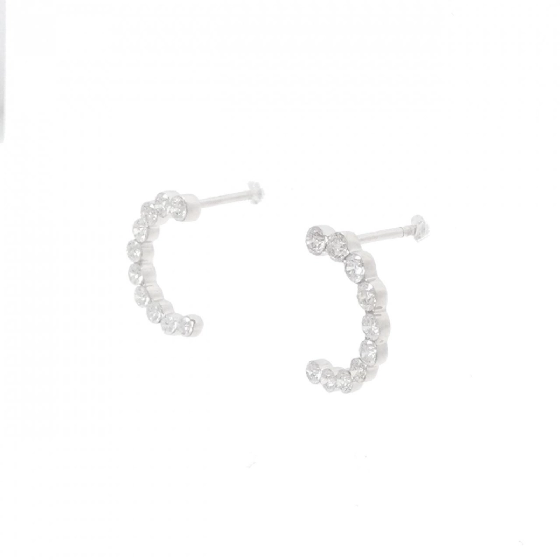 Bông tai kim cương 18KWG/K18WG - Hàng hiệu Authentic 868286