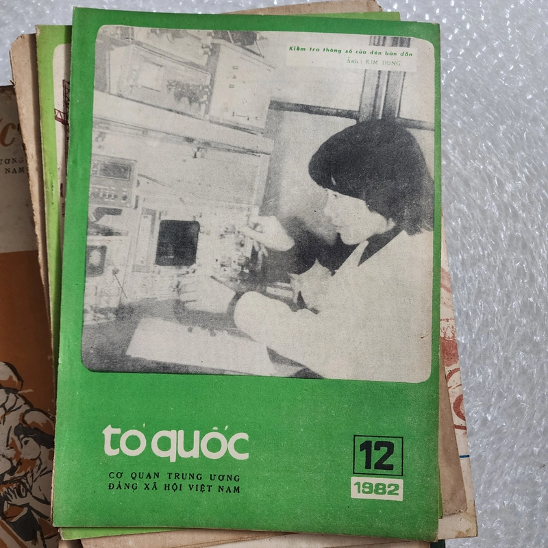 Báo Tổ quốc của Đảng Xã hội Việt Nam | 21 số từ 1979 đến 1988 nhiều số chuyên đề 452249