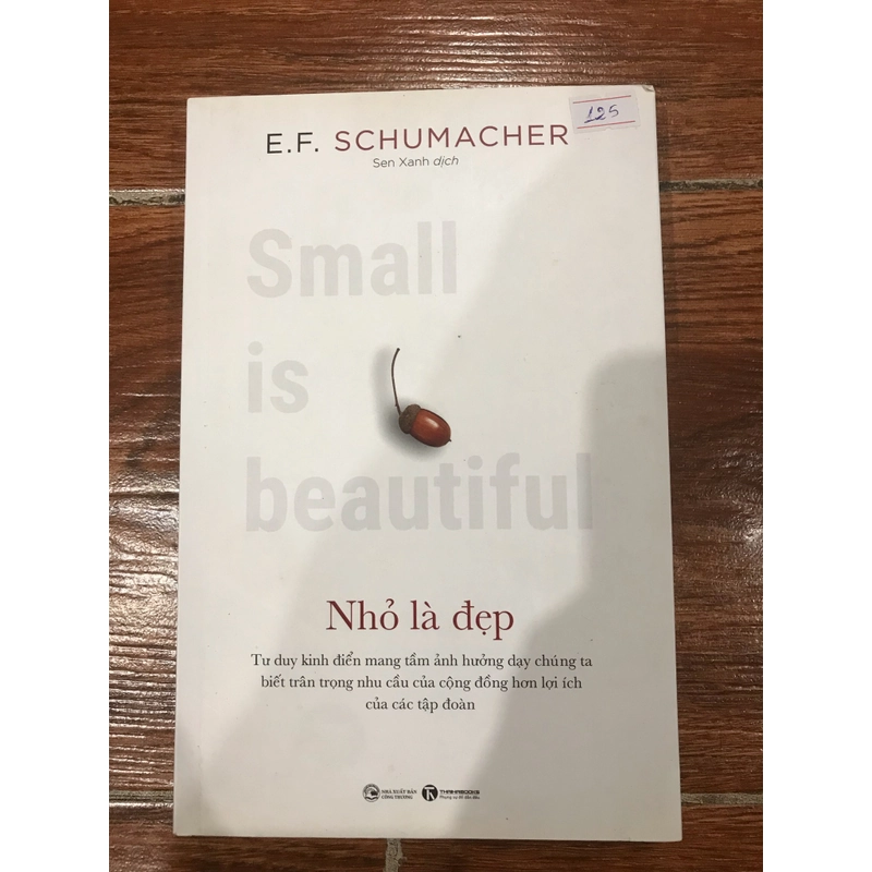 NHỎ LÀ ĐẸP - E. F. SCHUMACHER (k4) 528999