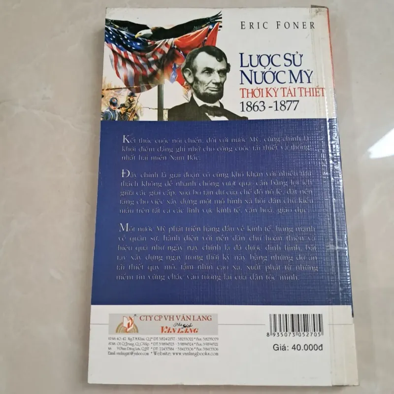 Lược Sử Nước Mỹ Thời Kỳ Tái Thiết 1863 - 1877 779413
