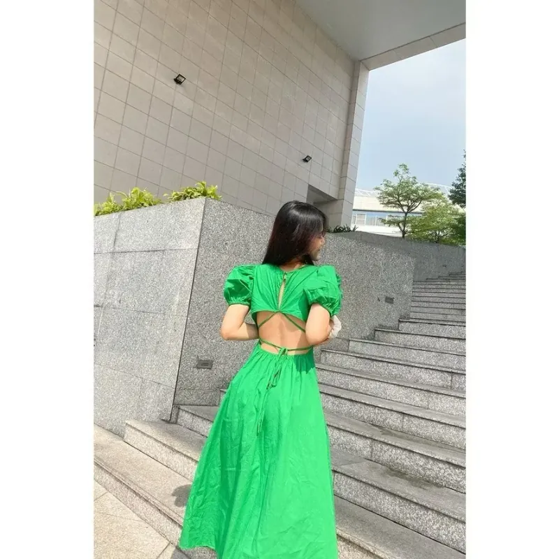 Vây Dottie hở lưng XS, giá gốc 599000 1041351