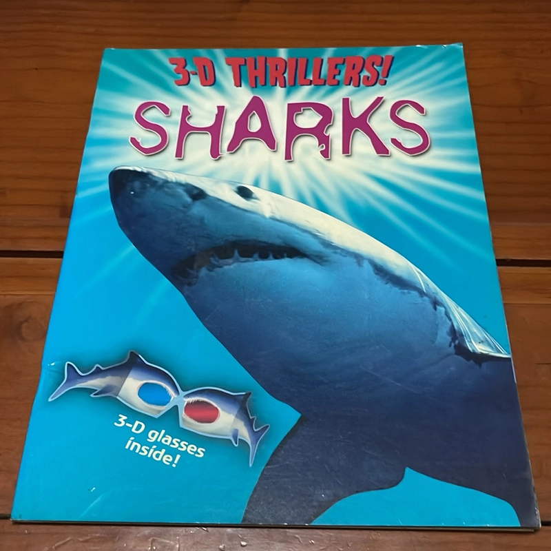 PICTURE BOOK 3-D thrillers! Sharks 536369