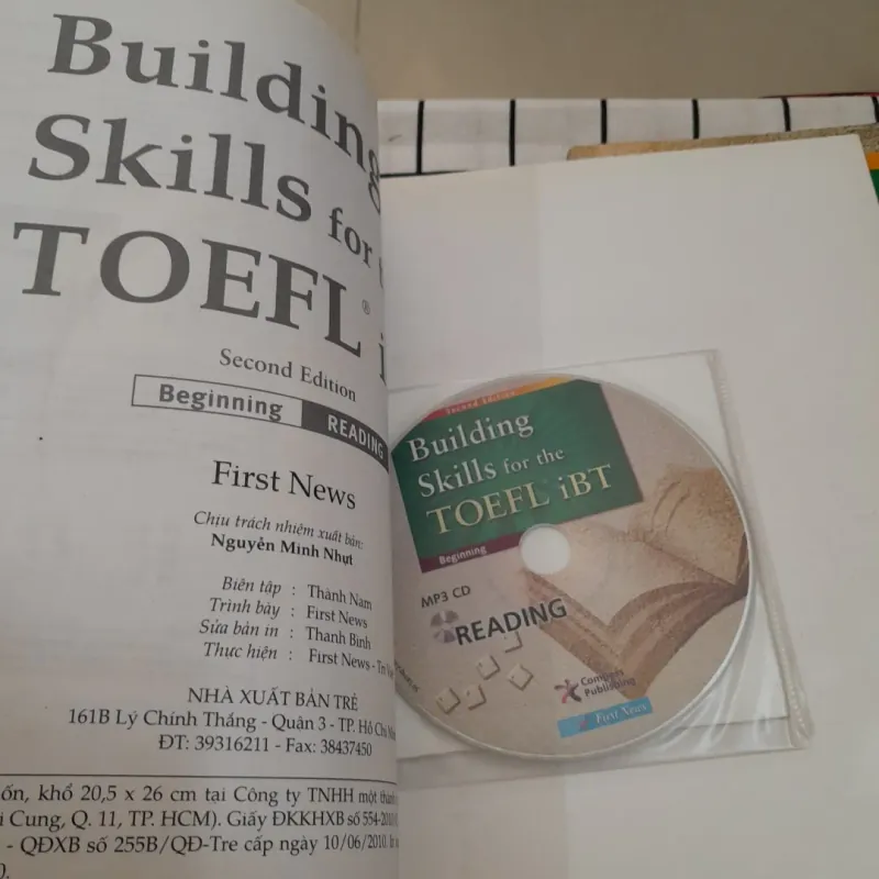 3 Quyển Building Skills for the TOEFL iBT -Begining. READ, WRITE & LISTEN 2nd. 717374