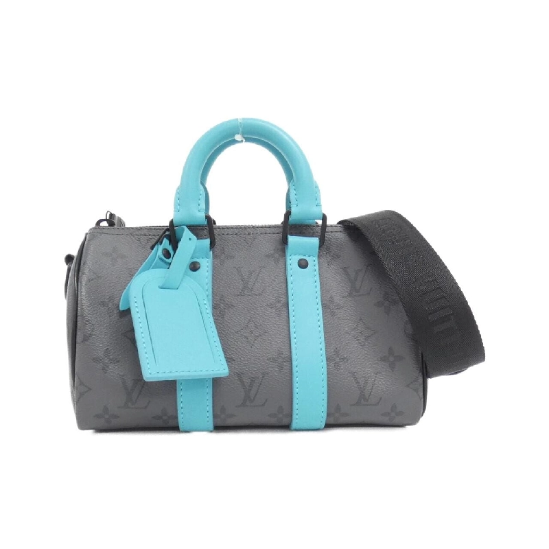 Túi Boston Louis Vuitton Monogram Eclipse Reverse Keepall Bandoulière M11645 614963