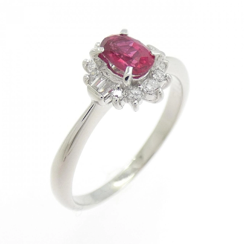 Nhẫn Ruby PT900 0.45CT - Hàng hiệu Chính hãng 849584