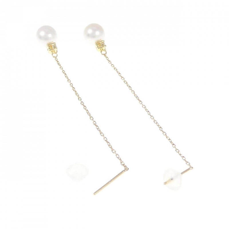 K18YG Bông tai ngọc trai Akoya 6.2mm - Hàng hiệu Chính hãng 869053