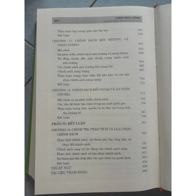 CHÍNH SÁCH CÔNG CHÍNH TRỊ PHÂN TÍCH VÀ CÁC LỰA CHỌN 735457