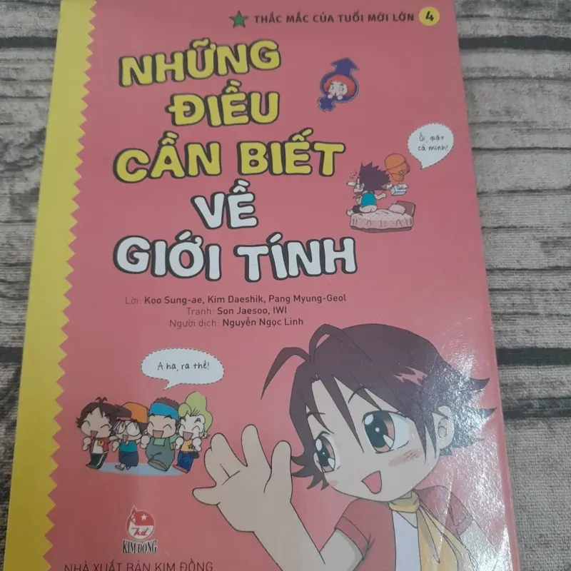 Sách Tuổu mới lớn- Tập 4.Thắc mắc về giới tính. Truyện tranh. Lời Koo Sung Ae 696672