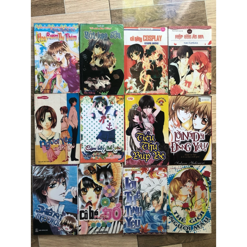 Oneshot truyện trảnh manga có nội dung kết thúc luôn trong một tập - Combo 12 tập k trùng 457968