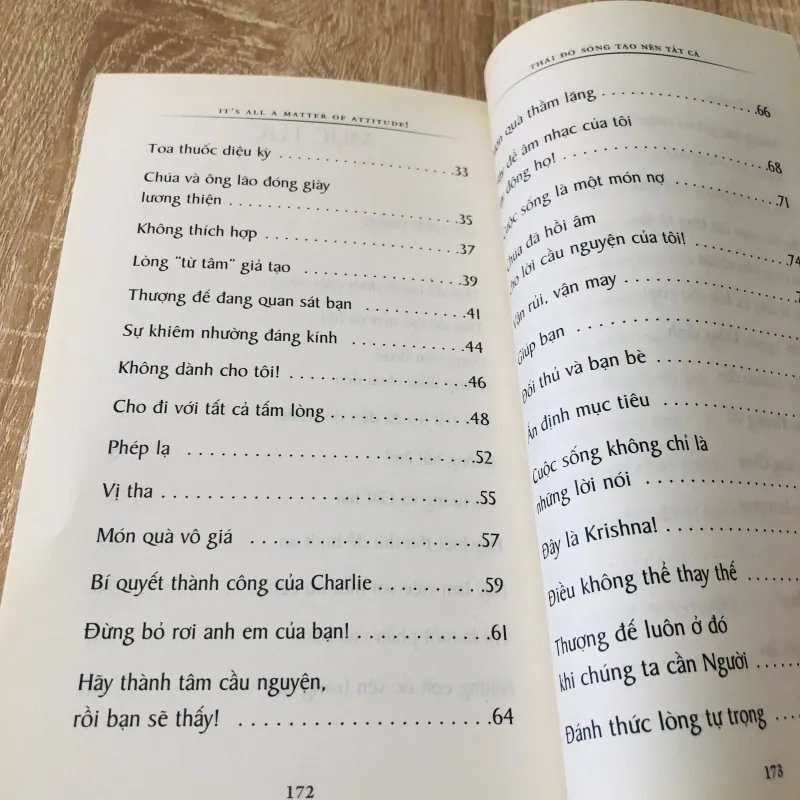 THÁI ĐỘ SỐNG TẠO NÊN TẤT CẢ  992429