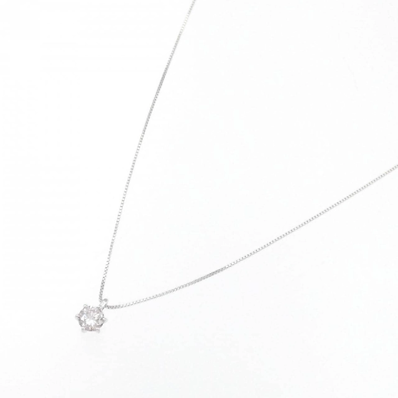 K18WG Solitaire Dây chuyền kim cương 0.15CT - Hàng hiệu Chính hãng 862690