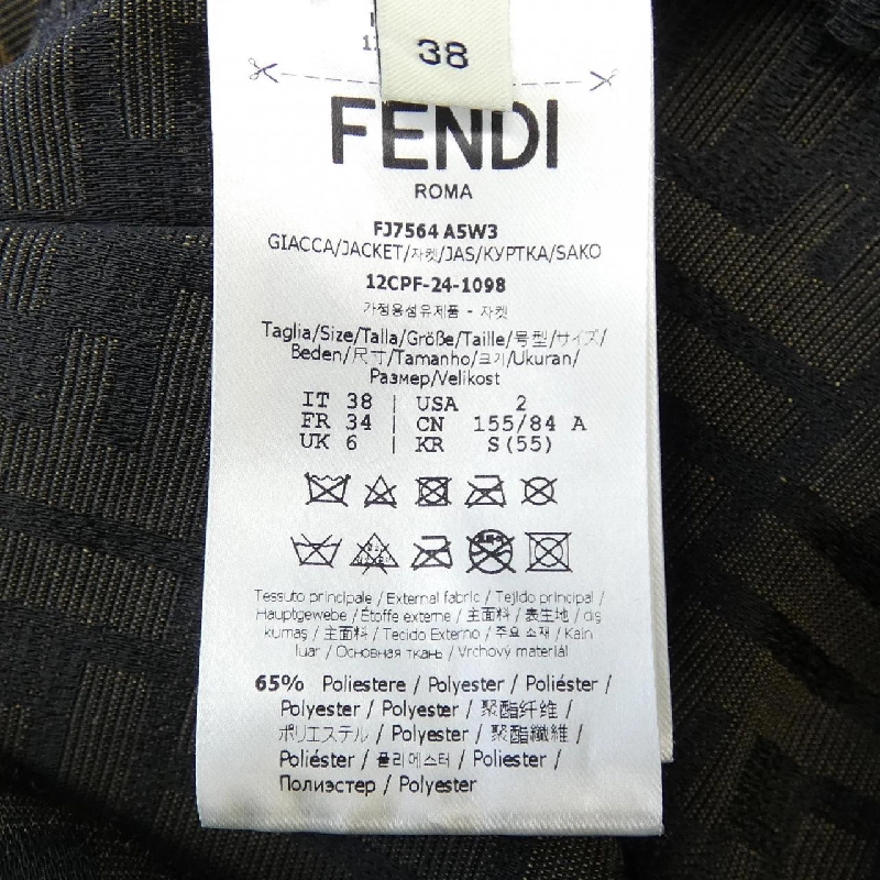 Áo khoác canvas FENDI FF FJ7564 A5W3 626819